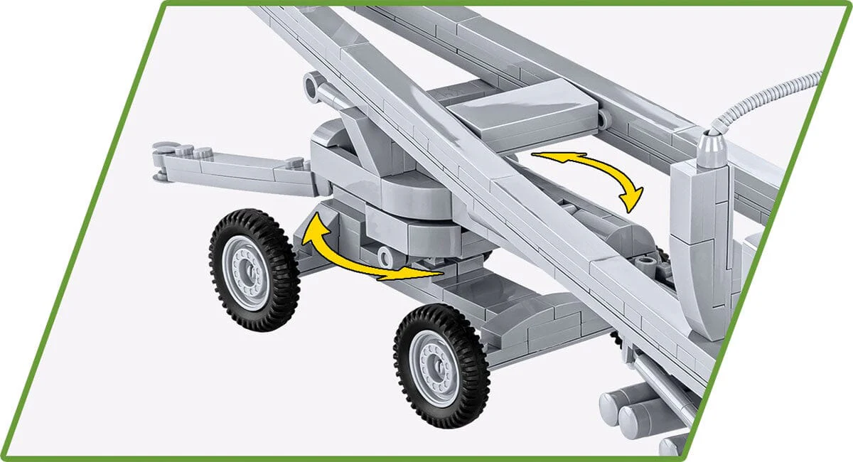 V2 rocket on Meiller vehicle brick model - COBI 3120 - 1210 bricks EXECUTIVE EDITION - Image 7