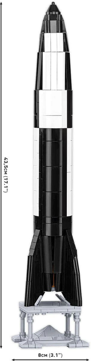 V2 rocket / Vergeltungswaffe-2 brick model  - COBI 3121 - 600 bricks - Image 4