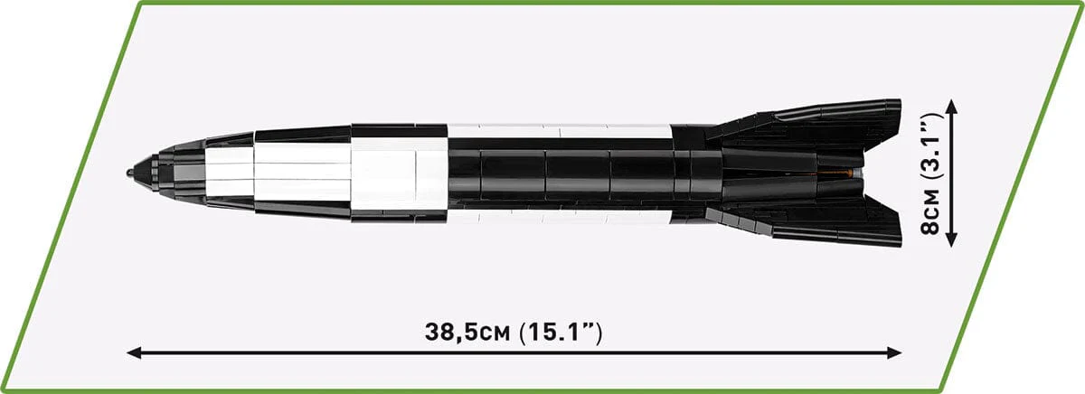 V2 rocket / Vergeltungswaffe-2 brick model  - COBI 3121 - 600 bricks - Image 5