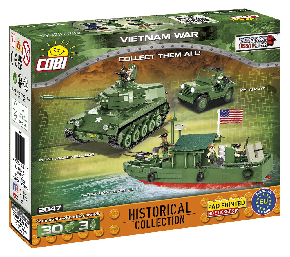Vietnam War Solider figures - COBI 2047 - 3 figures (30 pcs) - Image 3