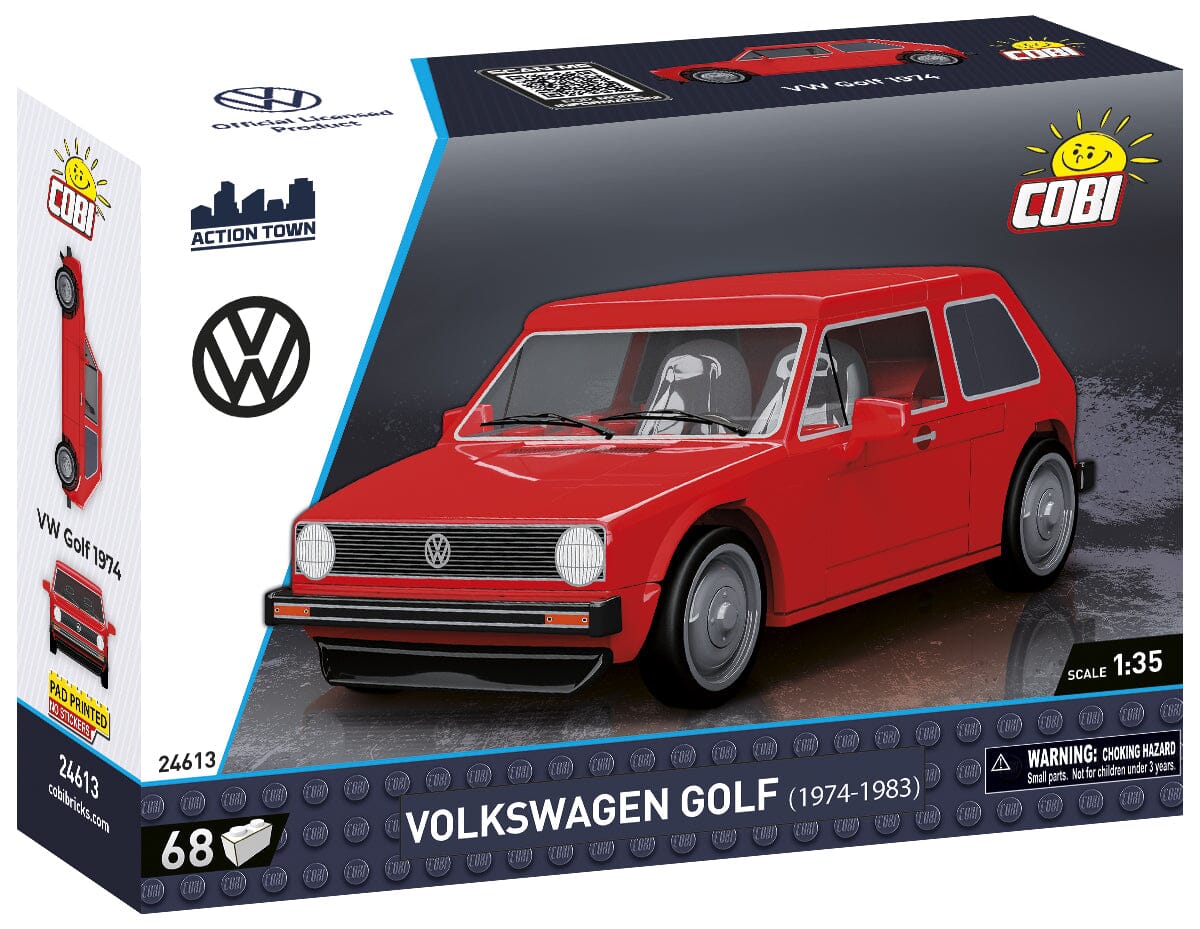 Volkswagen Golf car brick model (1974) - COBI 24613 - 68 bricks - Image 2