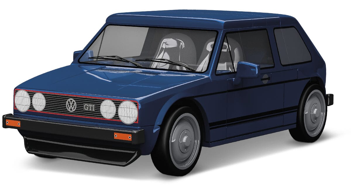 Volkswagen Golf GTI car brick model (1976) - COBI 24615 - 64 bricks - Image 4