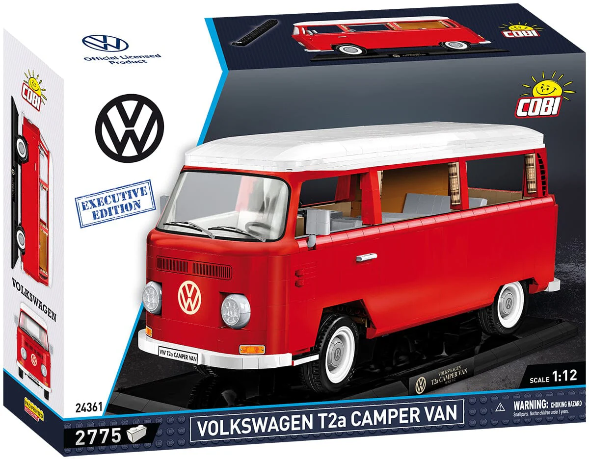 Volkswagen T2a Campervan brick model - COBI 24361 - 2775 bricks