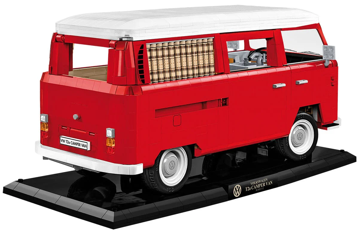 Volkswagen T2a Campervan brick model - COBI 24361 - 2775 bricks - Image 5