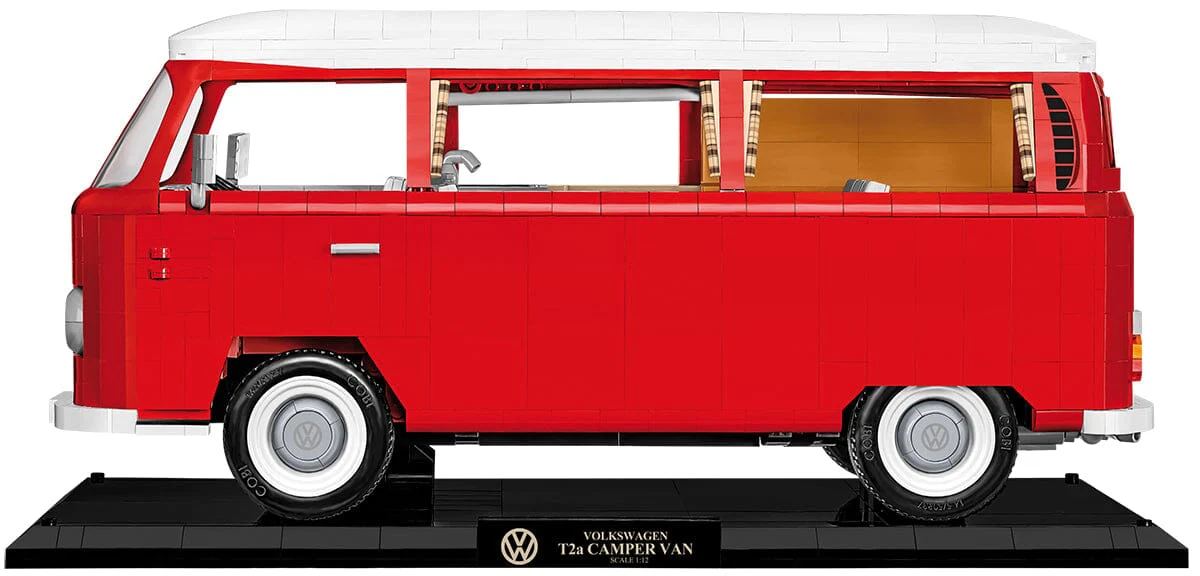 Volkswagen T2a Campervan brick model - COBI 24361 - 2775 bricks - Image 6