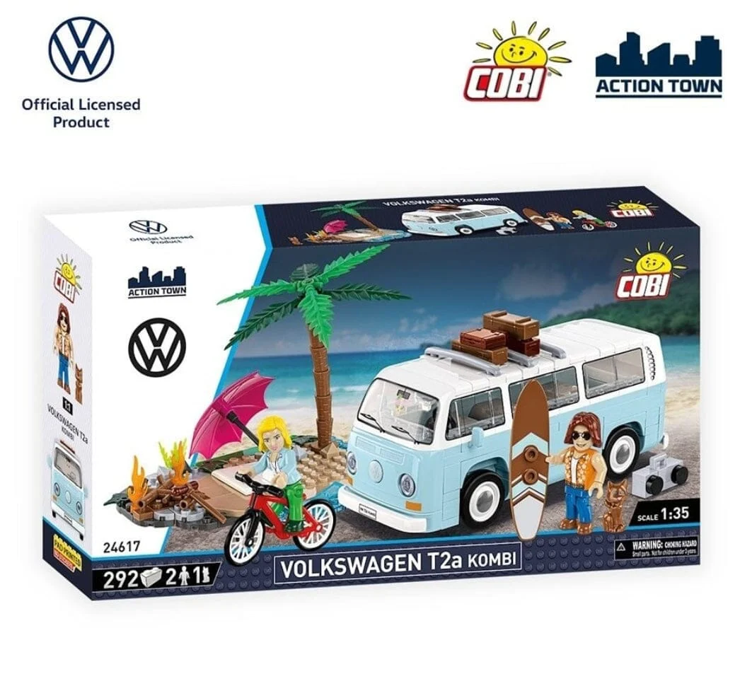 Volkswagen T2a Kombi brick model - COBI 24617 - 292 bricks - Image 2