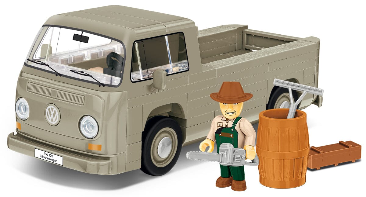 Volkswagen T2a Pritschenwagen brick model - COBI 24618 - 152 bricks - Image 4