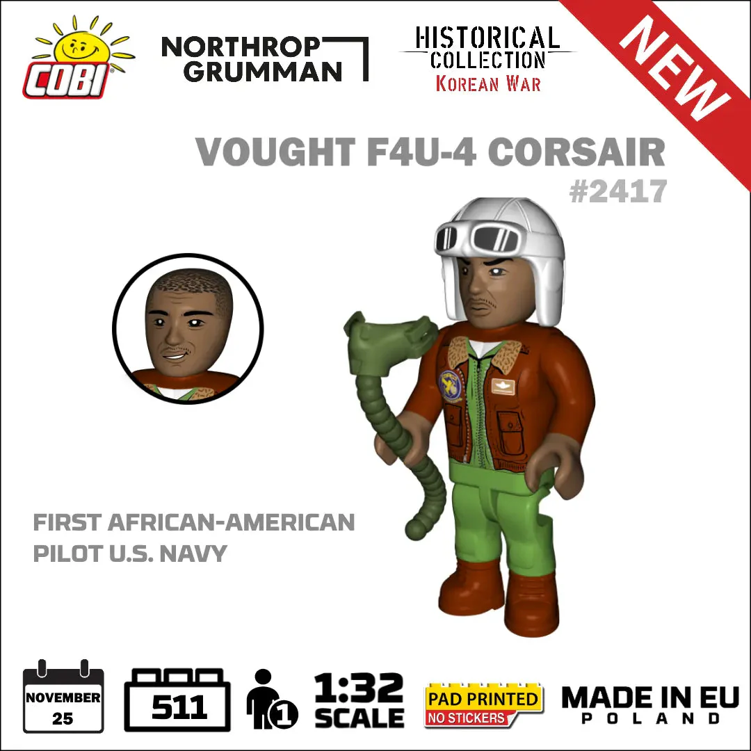 Vought F4U-4 Corsair brick plane model - COBI 2417 - 520 bricks - Image 9