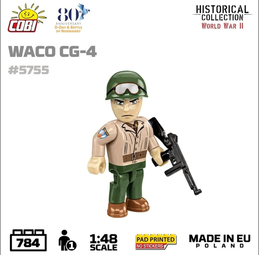 Waco CG-4 brick glider model - COBI 5755- 784 bricks - Image 6