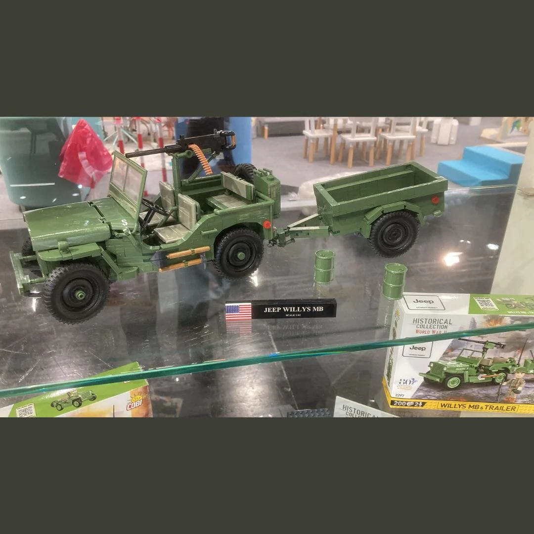 Willys MB - COBI 2804 -  1580 brick Jeep model - Executive Edition - Image 13