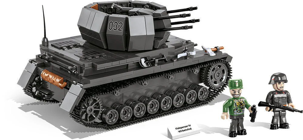 Flakpanzer IV Wirbelwind  brick tank model - COBI 2548 - 590 bricks - Image 10