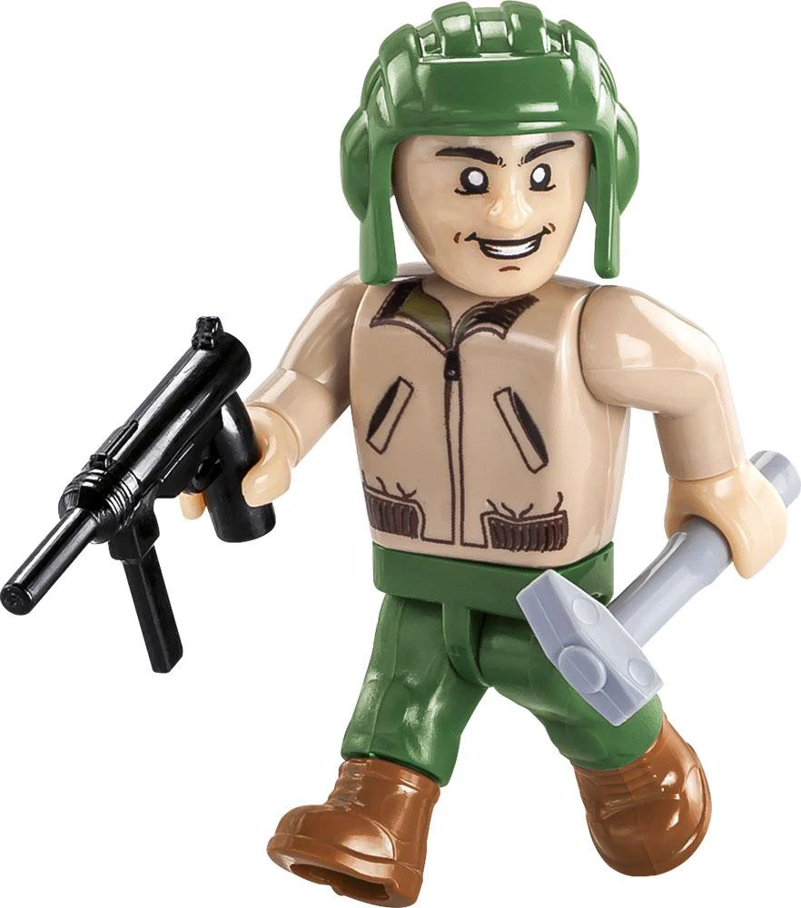 WWII Sherman M4A3E2 'Jumbo' - COBI 2550 - 720 bricks - Image 5