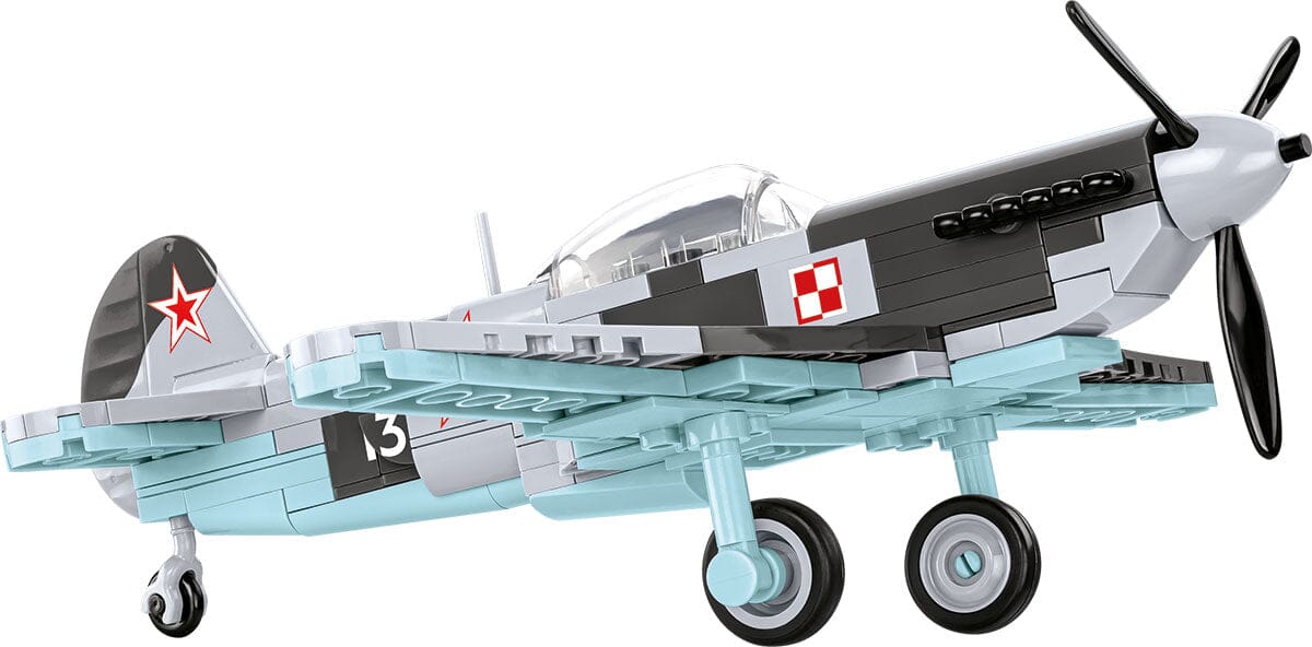 Yakovlev Yak - 1B brick plane model - COBI 5863 - 142 bricks - Image 3