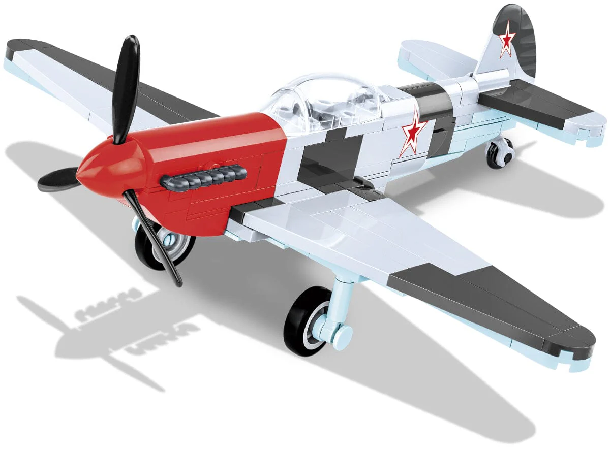 Yakovlev Yak-3 brick plane model - COBI 5862 - 140 bricks
